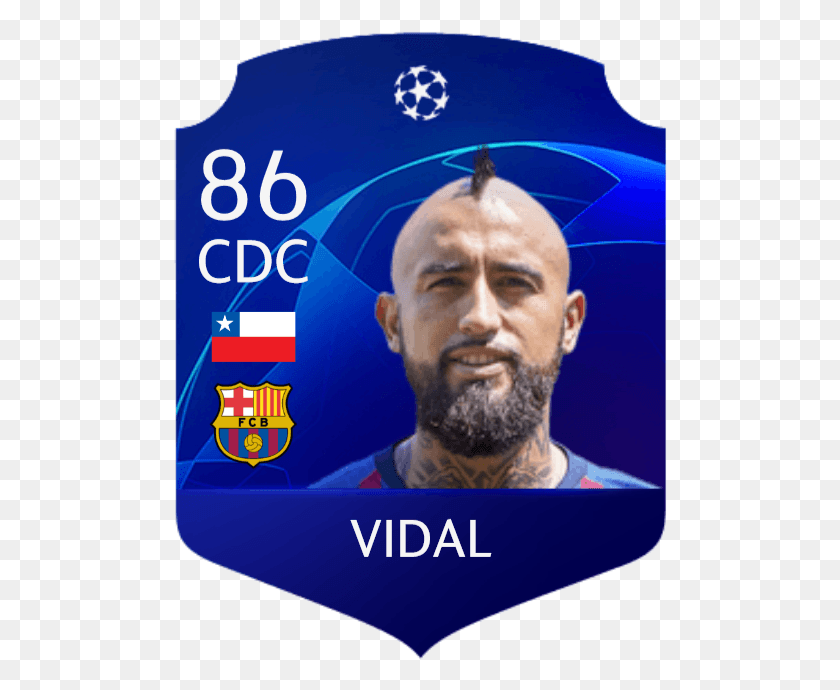 494x630 Foto Arturo Vidal Uefa Champions League, Face, Person, Human HD PNG Download