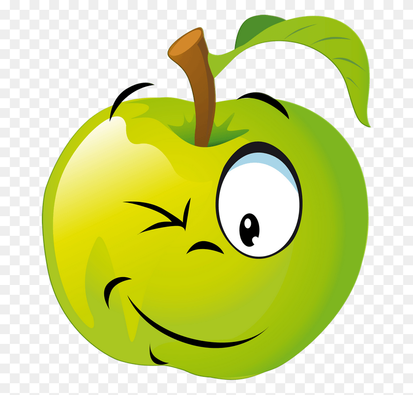 670x744 Foto Avtor Missis Fruits Smiley, Green, Plant, Food HD PNG Download