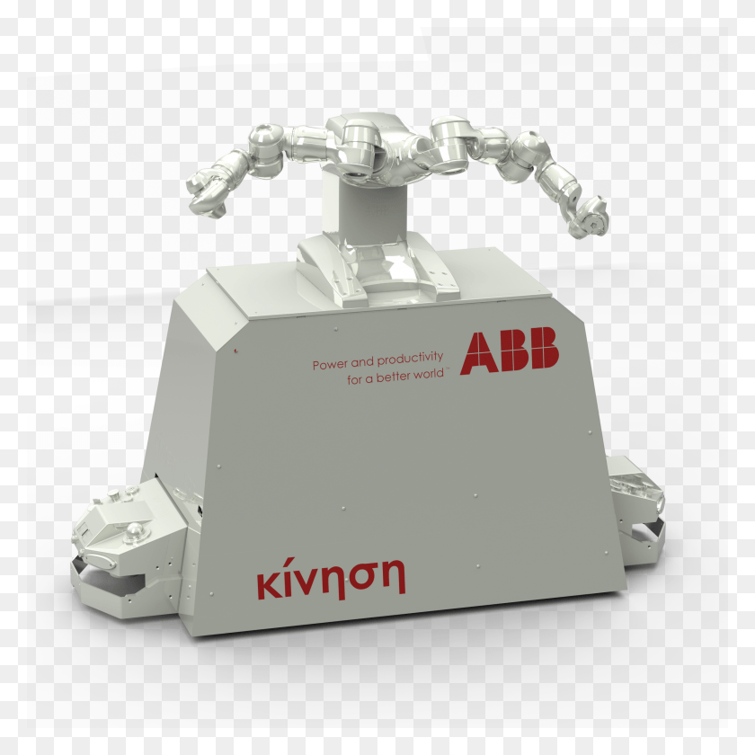 2480x2480 Foto Collaborative Robot Agv Kivnon Abb, Box, Machine, Microscopio Hd Png