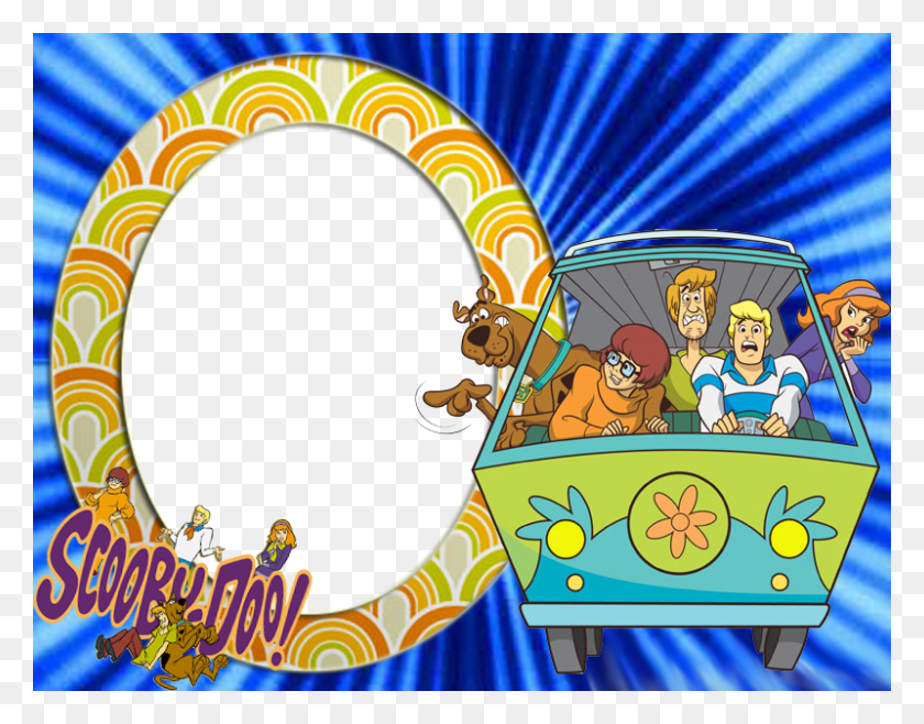 800x614 Fotos Com Arte Tmv Scooby Doo Frame Scooby Doo, Person, Human HD PNG Download