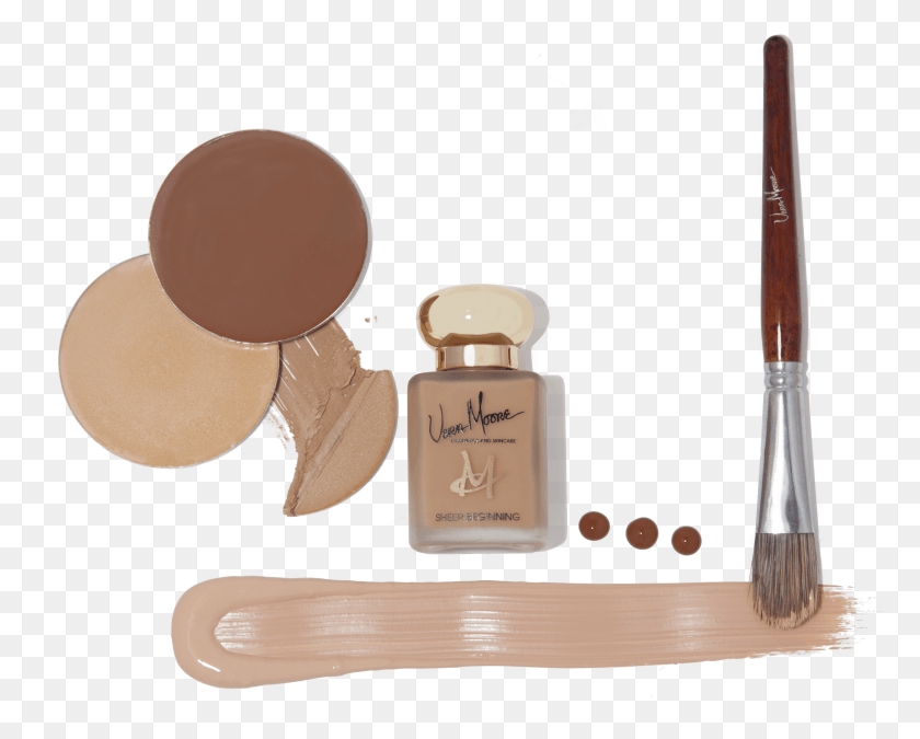 3151x2487 Foudations Makeup Brushes HD PNG Download
