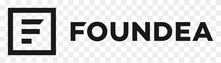 3599x843 Foundea Logo Grey F Txt Графика, Текст, Символ, Товарный Знак Hd Png Скачать