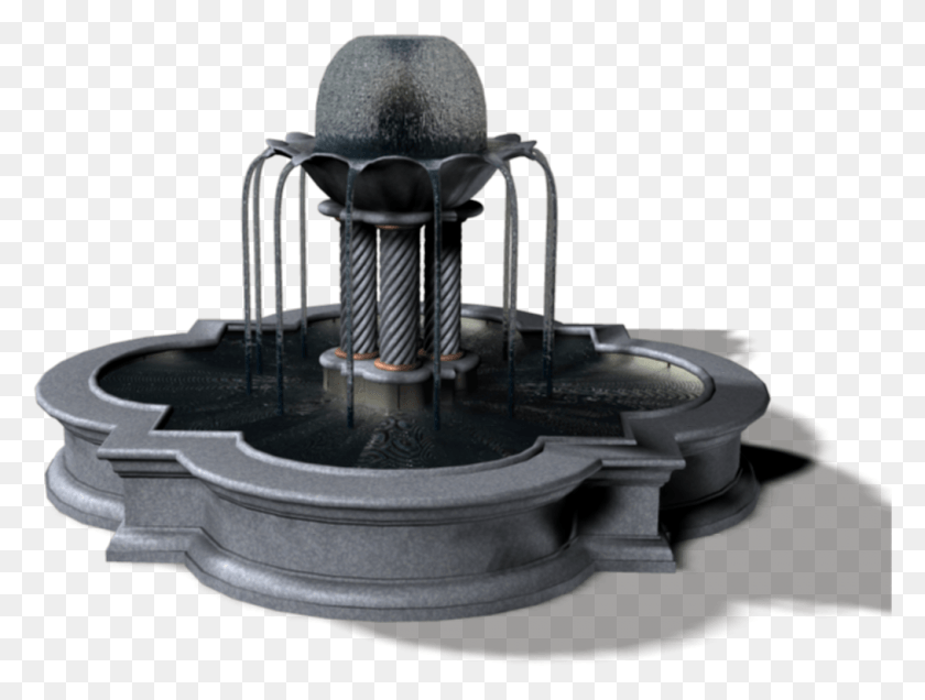 1014x750 Fountain Model Scale Model, Wedding Cake, Cake, Dessert HD PNG Download