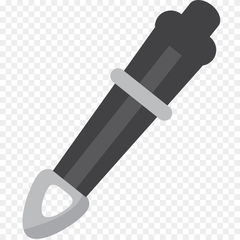 Fountain Pen Emoji Clipart, Blade, Dagger, Knife, Weapon Sticker PNG