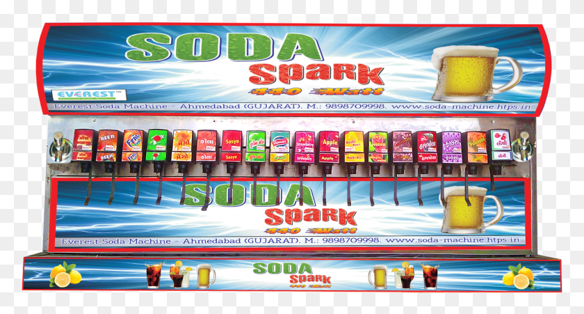 1386x696 Fountain Soda Machine 18 2 Valve Soda Machine For Shop, Market, Supermarket, Grocery Store HD PNG Download