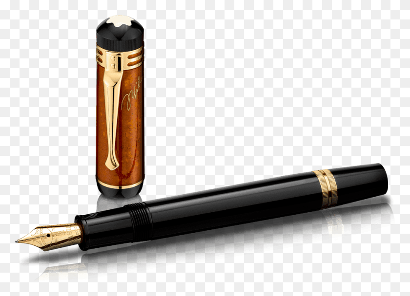 928x652 Fountains Pens And World Leaders Montblanc Schiller Pluma De Escritores, Pen, Fountain Pen HD PNG Download