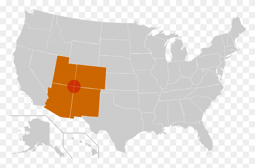 928x588 Four Corners Usa Map States That Have The Death Penalty, Text, Hand, Outdoors HD PNG Download