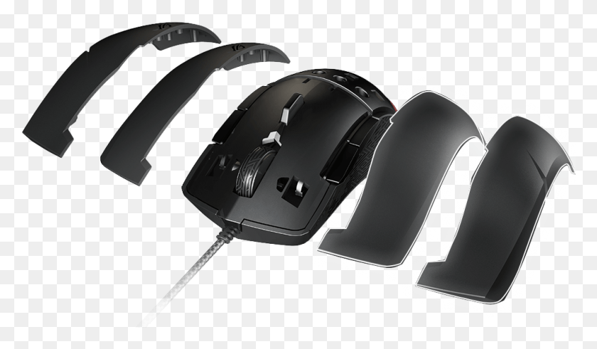 1010x559 Four Ergonomic Styles At Your Command Asus Rog Strix Evolve Mouse, Computer, Electronics, Hardware HD PNG Download