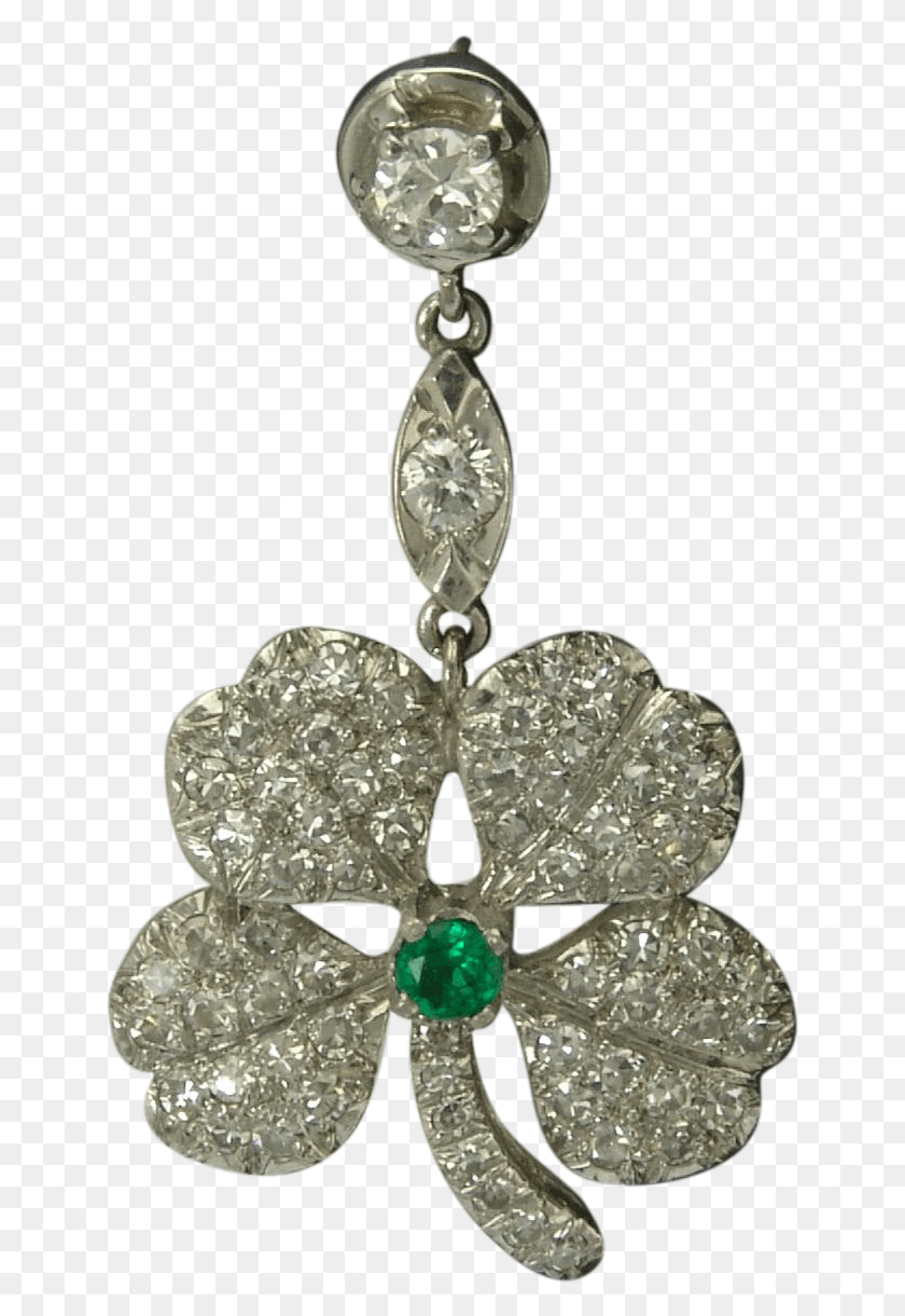 645x1160 Four Leaf Clover Jewelry Pendant, Accessories, Accessory, Gemstone HD PNG Download