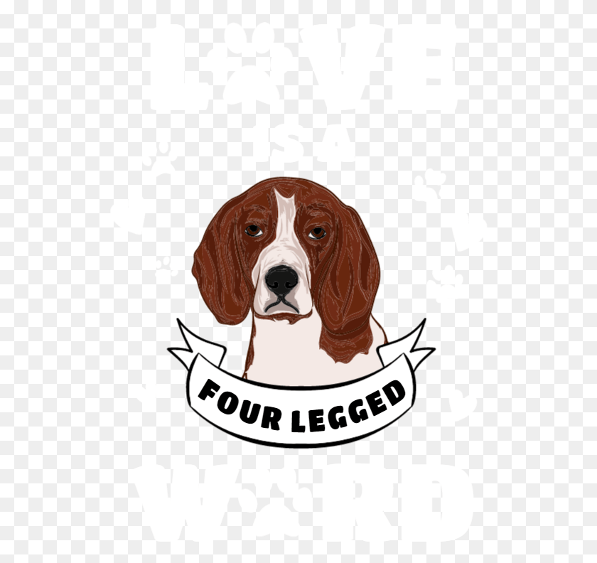 534x732 Four Legged Word Beagle Harrier, Hound, Dog, Pet HD PNG Download