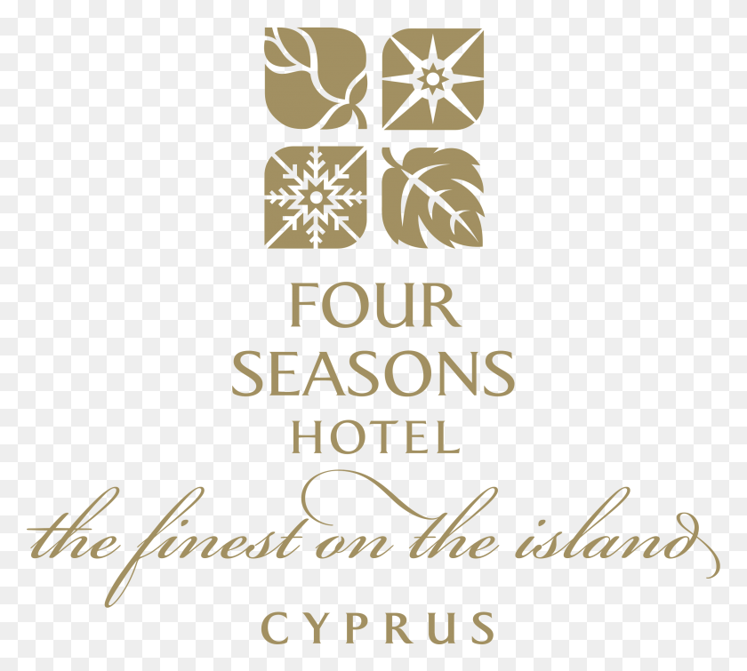 2517x2243 Логотип Отеля Four Seasons Hotel Limassol, Текст, Этикетка, Почерк Hd Png Скачать