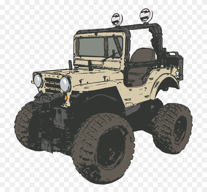 725x720 Four Wheeler Automotive Old Car Outdoors Jeep Old Four Wheelers, Vehicle, Transportation, Automobile HD PNG Download