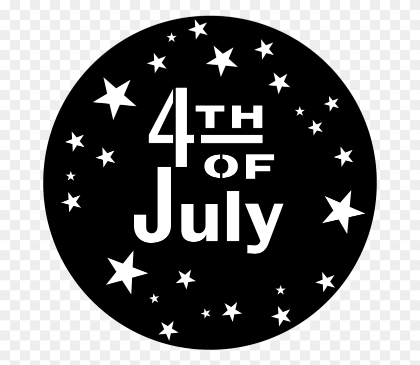 669x669 Fourth Of July Circle, Symbol, Star Symbol, Poster HD PNG Download