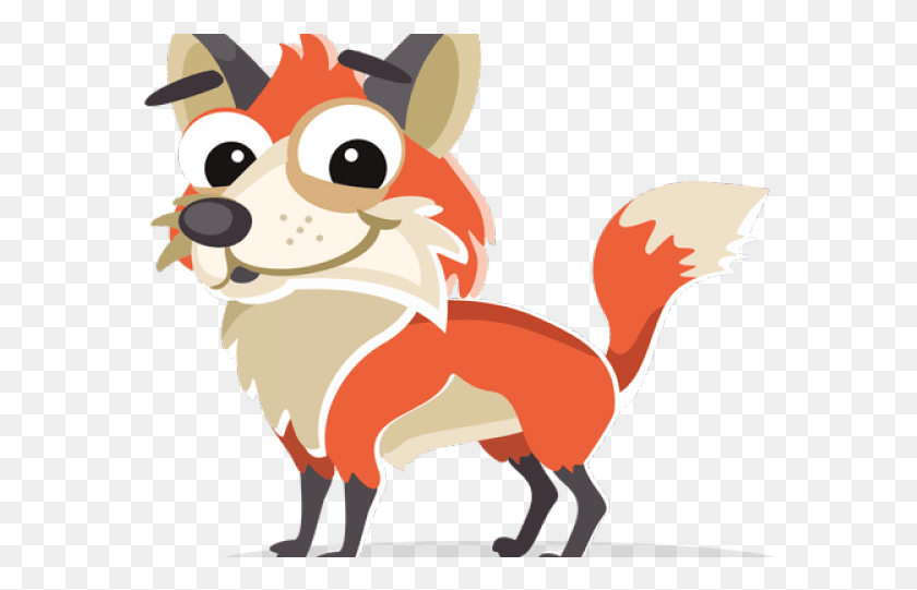 581x481 Fox Clipart Transparent Background, Animal, Mammal, Wildlife HD PNG Download