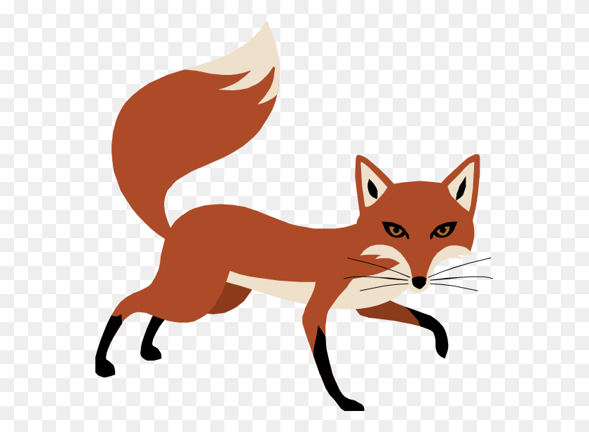 567x557 Fox Image Fox Clip Art Free, Animal, Wildlife, Mammal HD PNG Download