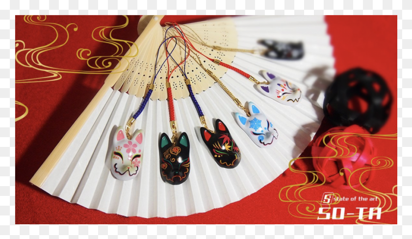 901x495 Fox Japanese Kitsune Mask Fushimi Inari Lucky Fortune Diseño Gráfico, Ropa, Vestimenta, Calzado Hd Png