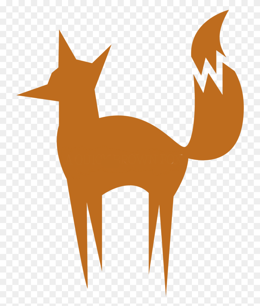 738x928 Лиса Гонки Логотип Собака, Млекопитающее, Животное, Кенгуру Hd Png Скачать