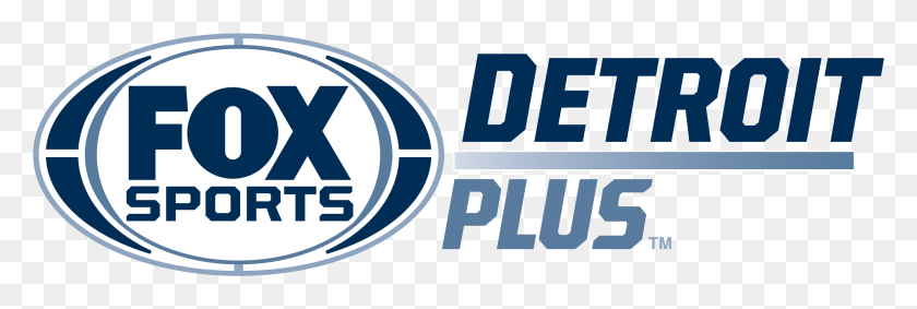 2327x667 Fox Sports Detroit Plus, Логотип, Символ, Товарный Знак Hd Png Скачать