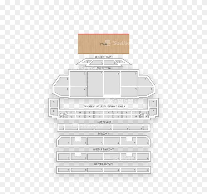 1001x934 Fox Theatre Seating Chart The Fabulous Fox, Plan, Plot, Diagram HD PNG Download