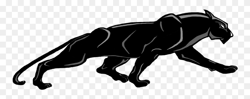 758x273 Fr Panthers Panther Logo Full Body, Animal, Mammal, Pet HD PNG Download