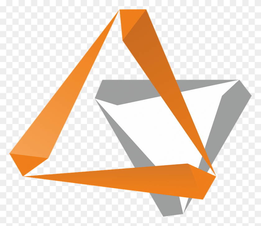 839x720 Fractal Logo Triangle Triangulo, Axe, Tool HD PNG Download