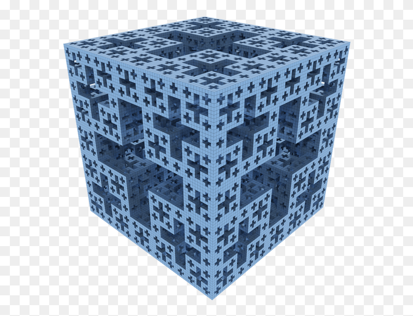 590x582 Descargar Png / Fractal Matemáticas Origami Idea Caja, Muebles, Alfombra, Minecraft Hd Png