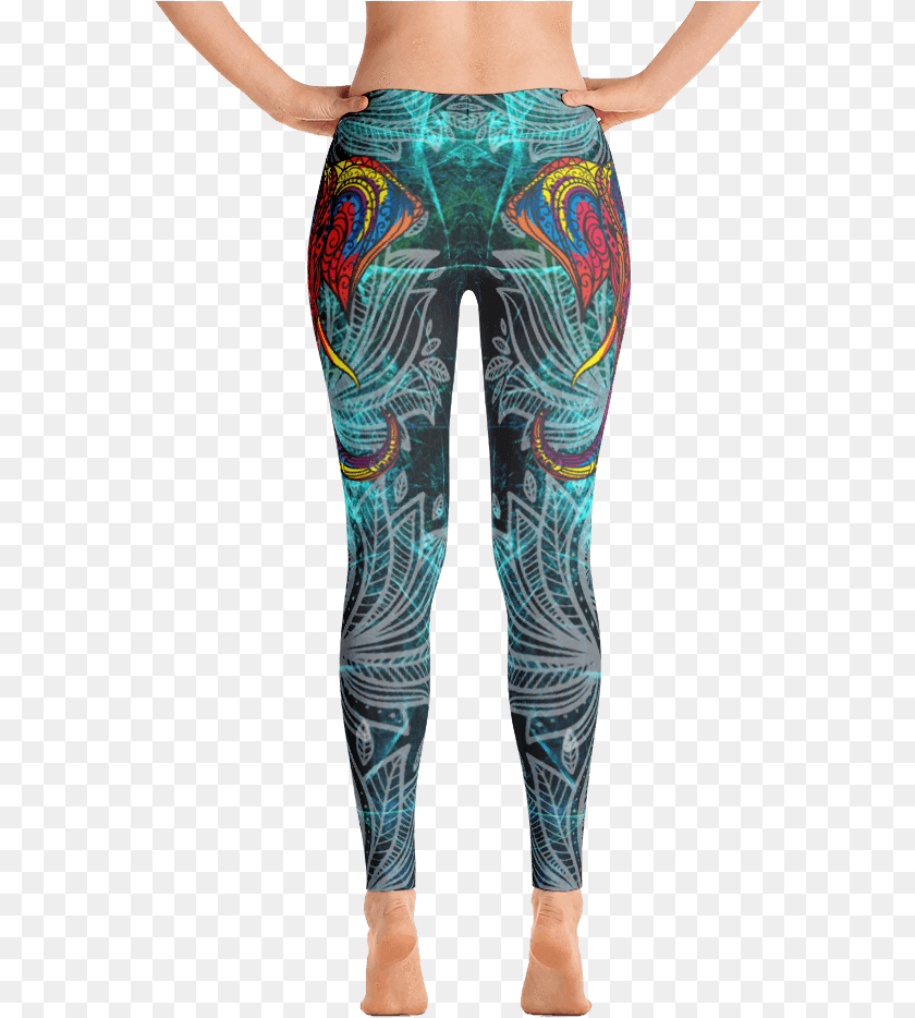 Fracticalvisions Opal Dragon All Over Print Legging, Clothing, Hosiery, Pants, Tights Sticker PNG