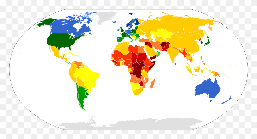 1980x1006 Fragile State Index 2018, Map, Diagram, Plot HD PNG Download