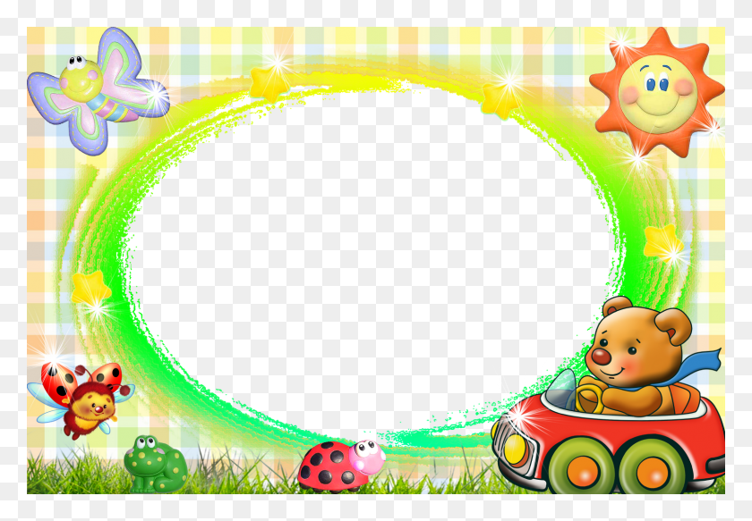 1600x1074 Frame 408 Marcos Para Fotos Infantiles, Graphics, Toy HD PNG Download