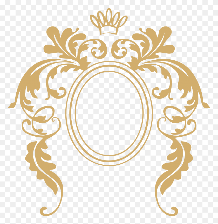 2456x2534 Frame 5 Borders And Frames Beauty And The Beast Monogram Beauty And The Beast Frames, Floral Design, Pattern, Graphics HD PNG Download