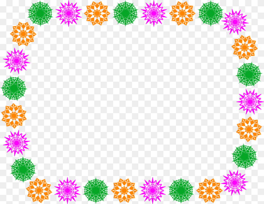 958x740 Frame Border Hd Download, Art, Floral Design, Graphics, Pattern Transparent PNG