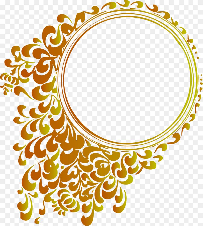 1727x1920 Frame Clipart, Art, Floral Design, Graphics, Pattern Transparent PNG