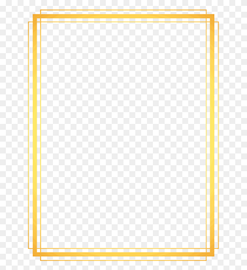 651x855 Frame Marco Border Borde Cuadro Edge Gold Oro Gold Frame Clipart, Text, Label, Electronics HD PNG Download