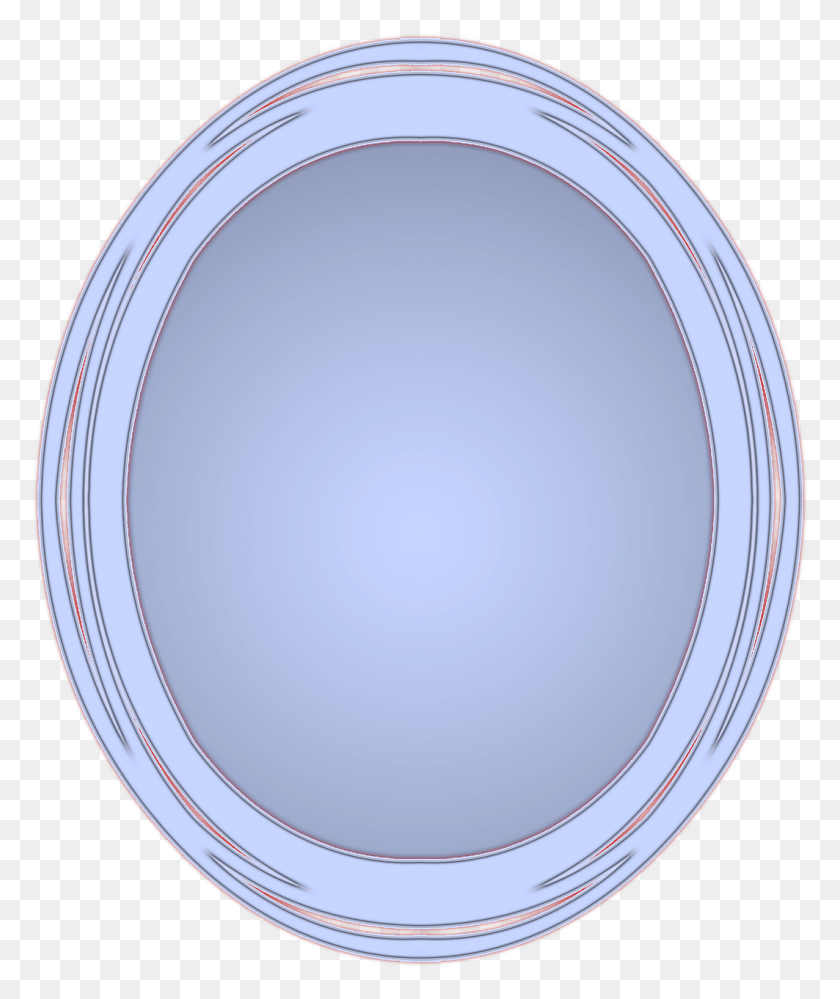 1063x1280 Frame Photo Frame Oval Circle, Mirror HD PNG Download