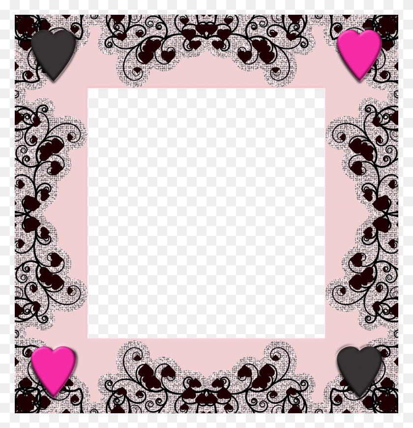 1230x1280 Frame Photo Frame Valentine Couples Frame Scrapbook, Floral Design, Pattern, Graphics HD PNG Download