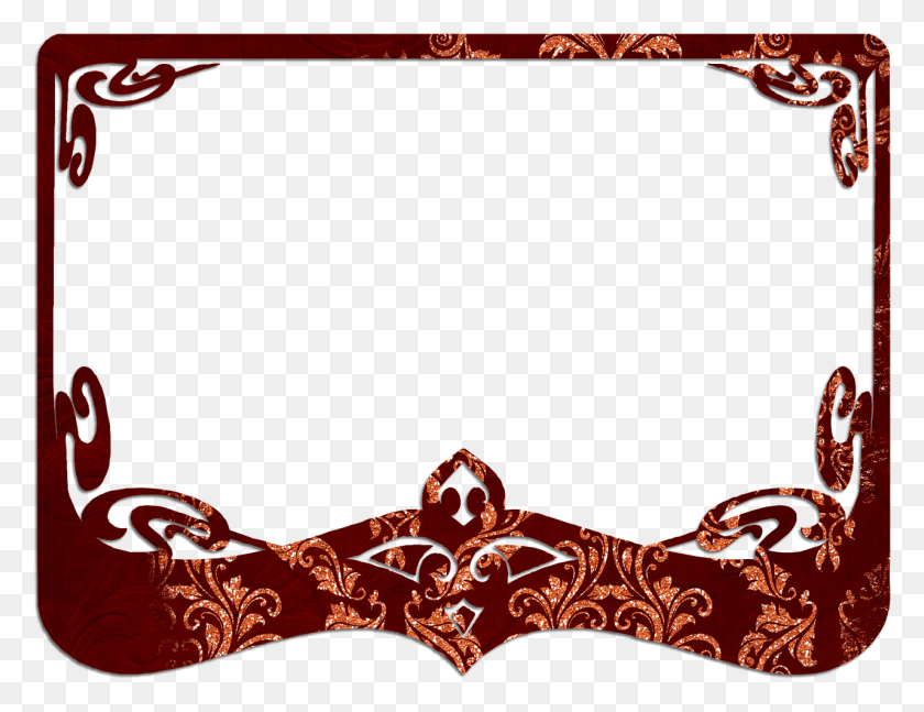 1280x964 Frame Red Decorative Border Image Ishq Ka Asar Poetry, Accessories, Accessory, Leisure Activities HD PNG Download