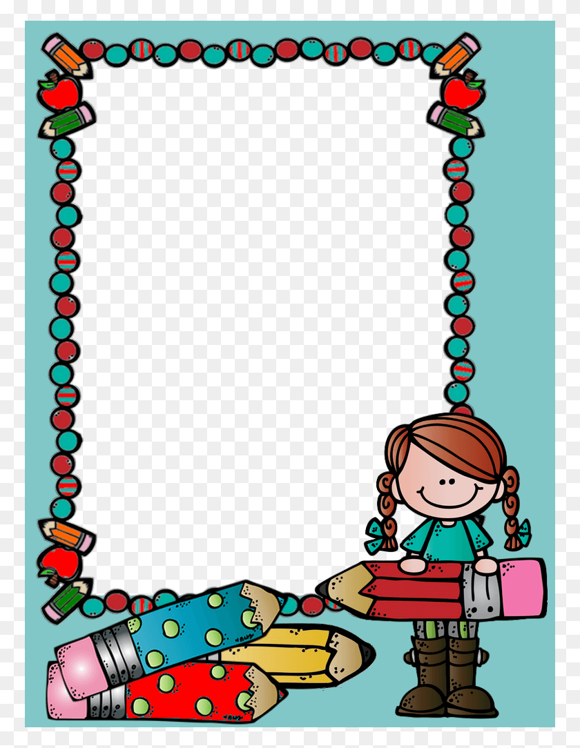 768x1024 Frame School Borders For Paper Borders And Frames Circle Border, Mirror, Photography HD PNG Download
