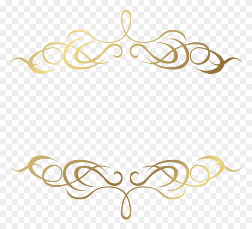 1010x908 Frame Sticker Transparent Gold Line, Tiara, Jewelry, Accessories HD PNG Download