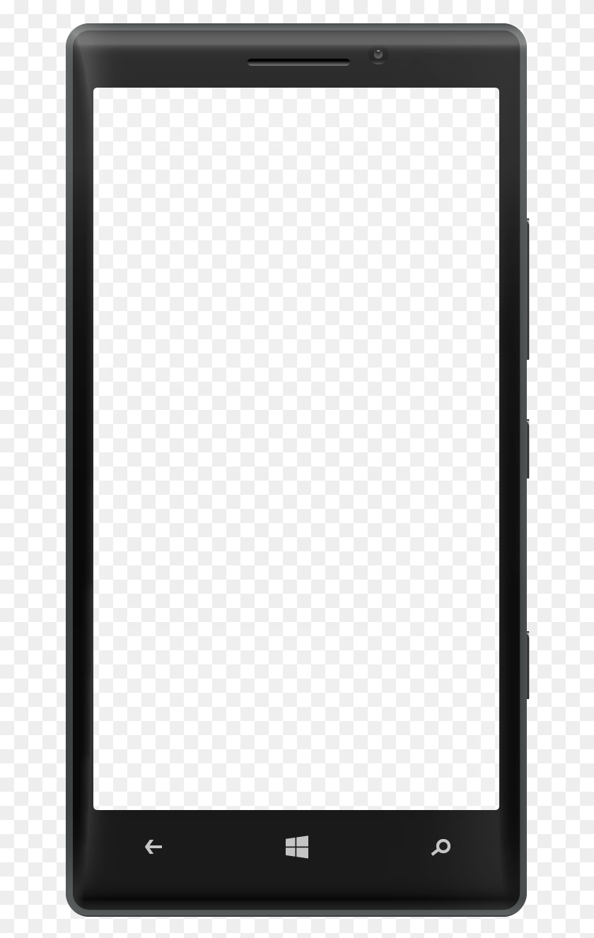659x1267 Frame Transparent Phone Black And White Tablet, Electronics, Mobile Phone, Cell Phone HD PNG Download