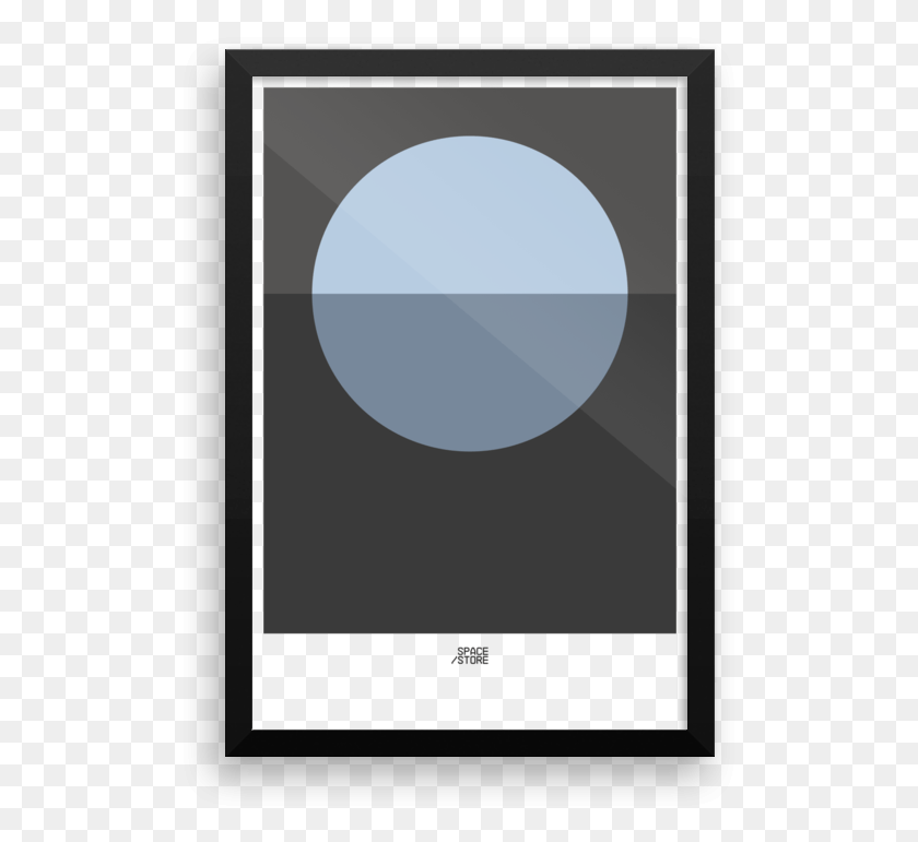 511x711 Framed Uranus Poster Circle, Phone, Electronics, Mobile Phone HD PNG Download