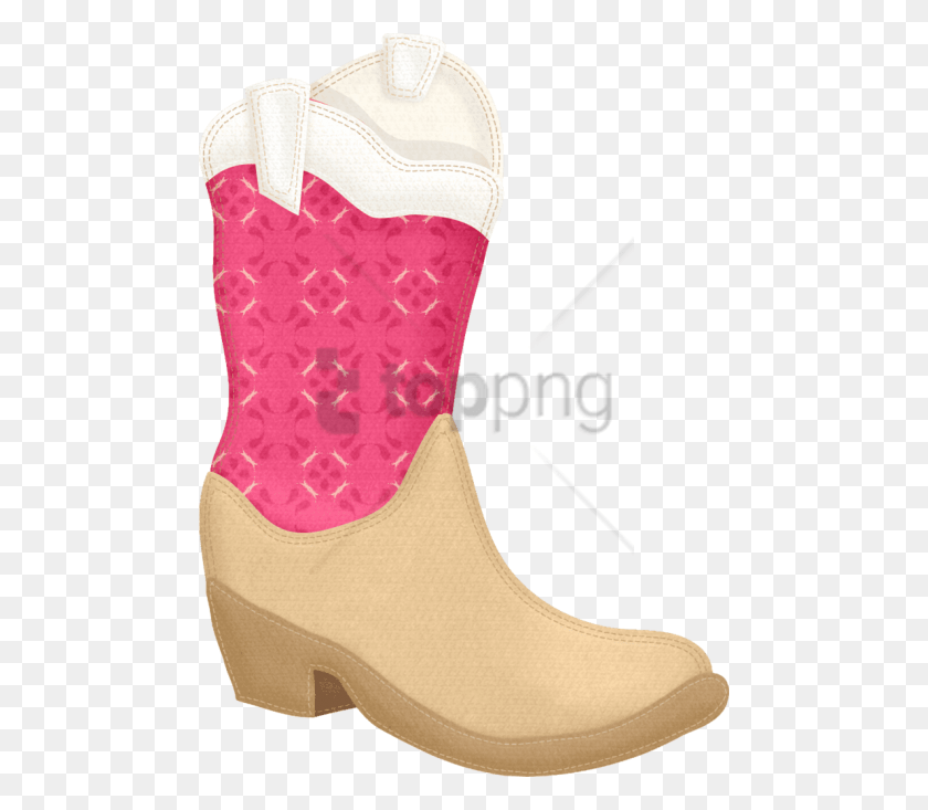 480x673 Рамки Cowboy Pink Image С Прозрачным Фоном Snow Boot, Одежда, Одежда, Обувь Hd Png Download