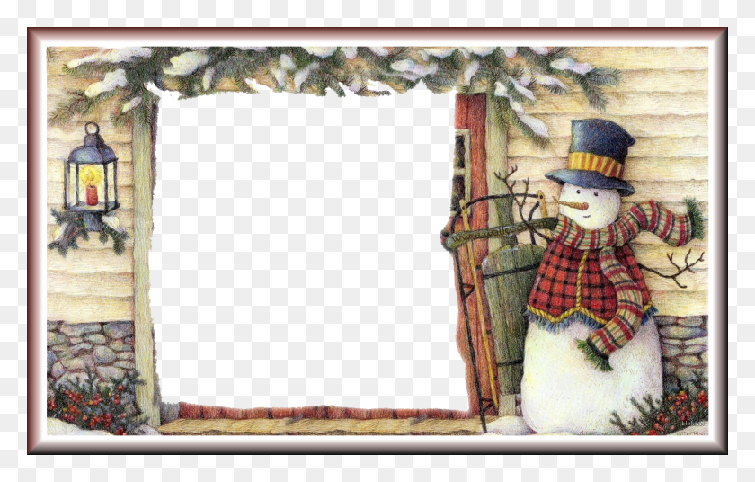 1800x1100 Frames Free Frame Design Reviews Transparent Christmas Frames, Nature, Outdoors, Snow HD PNG Download
