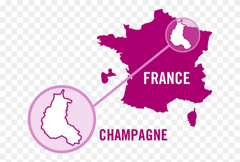 648x509 Francia Champagne Rose 0001 Dibujar El Mapa De Francia, Cartel, Publicidad, Hoja Hd Png