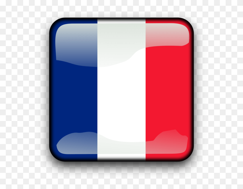 597x596 France Flag Clipart Saint Pierre Und Miquelon Flag Icons, Label, Text, Dish HD PNG Download