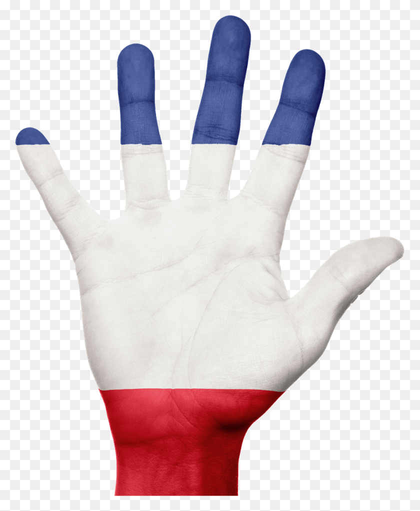 1037x1280 Рука С Французским Флагом Французское Изображение Рука С Французским Флагом, Палец, Человек, Человек Hd Png Скачать