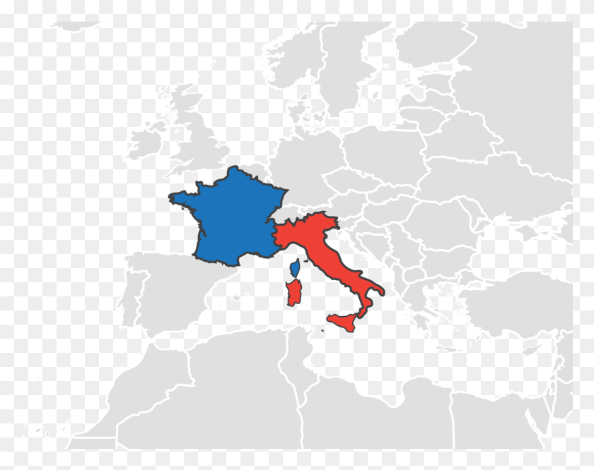 1224x951 France Italy Map France And Italy On The Map, Diagram, Plot, Atlas HD PNG Download