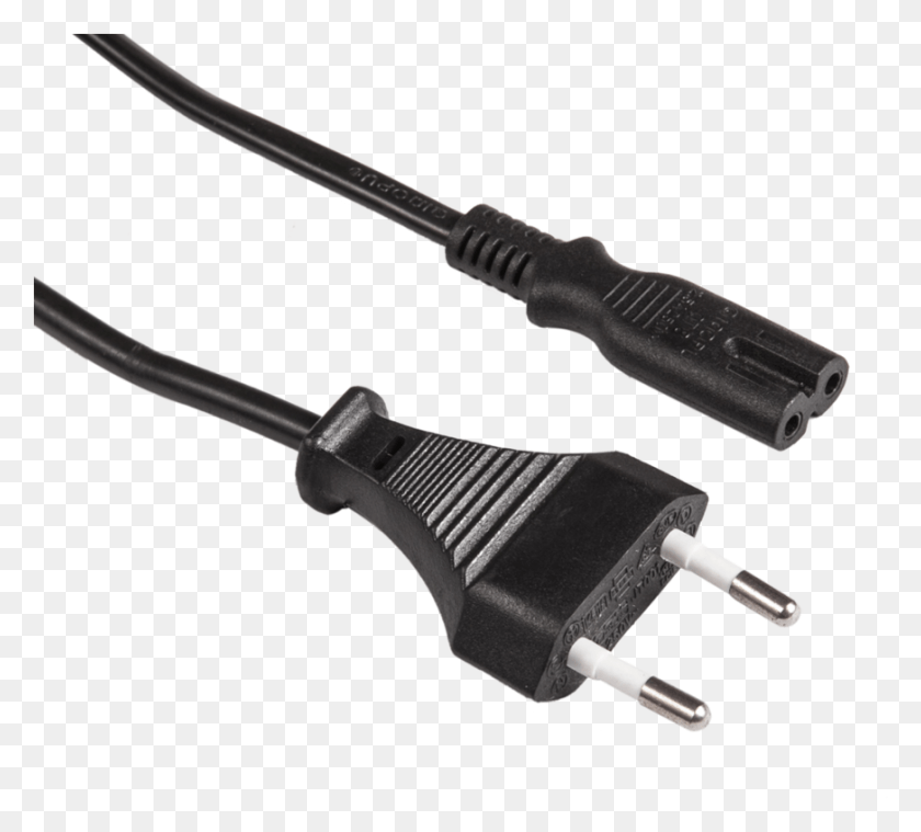 872x782 France Standard Top Quality Ac Power 2 Flat Pin Round Usb Cable, Adapter, Plug HD PNG Download