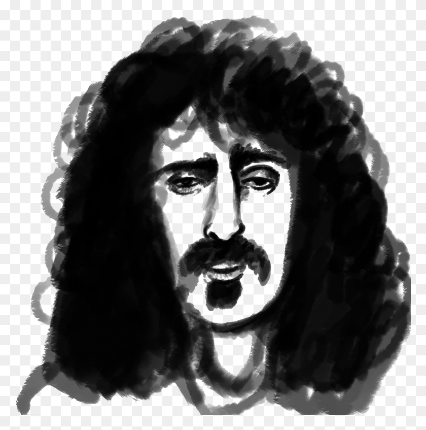 1182x1193 Frank Zappa Illustration, Head, Person HD PNG Download