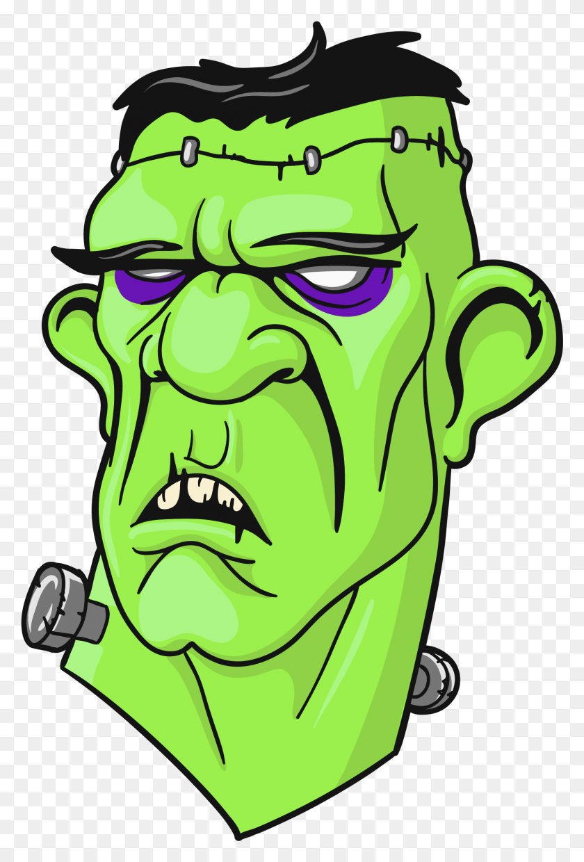 1594x2413 Frankenstein Face Silhouette Frankenstein Clipart, Persona, Humano, Cabeza Hd Png