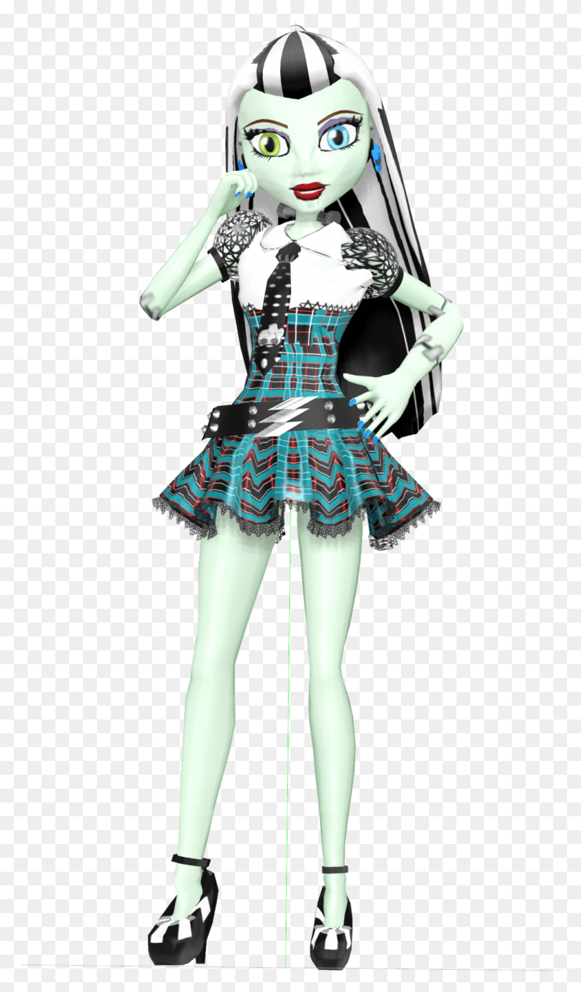 1025x1806 Frankie Stein Frankie Monster High, Clothing, Apparel, Person HD PNG Download